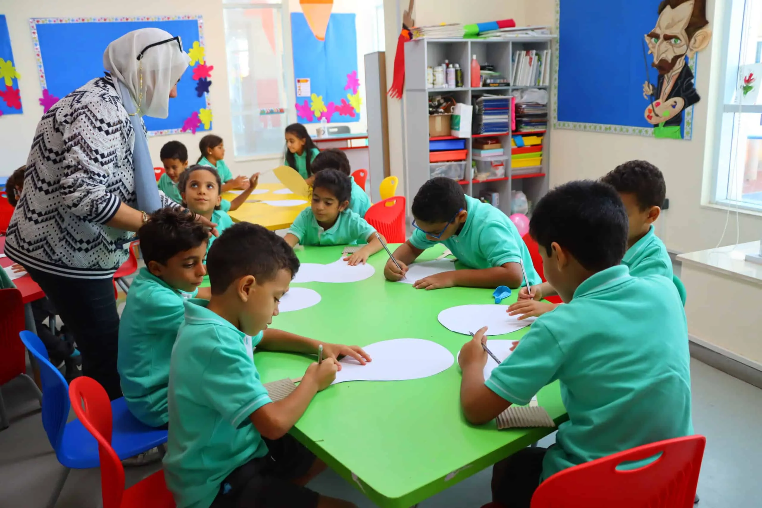 Art studio at Aspire