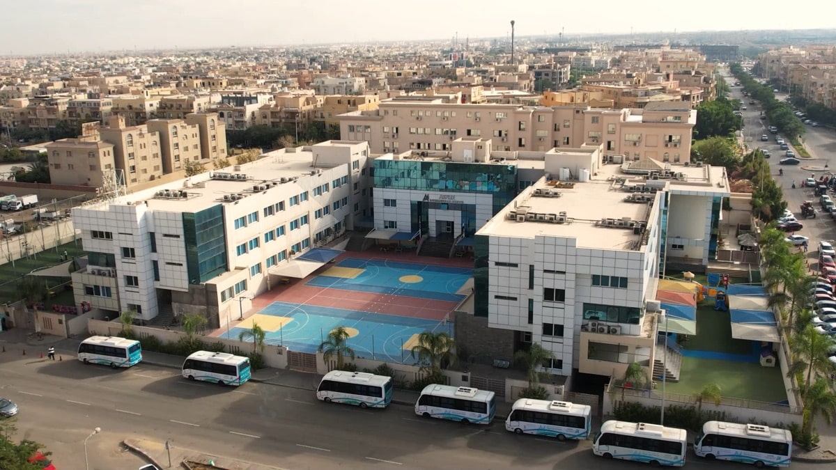 Aspire campus aerial view